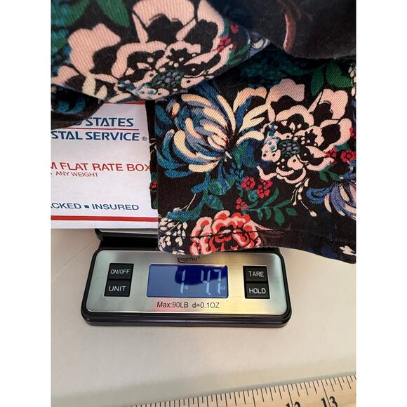 Pilcro by Anthropologie Floral Skinny 26 Mid Rise Maximalist Cottagecore Boho - Picture 11 of 11